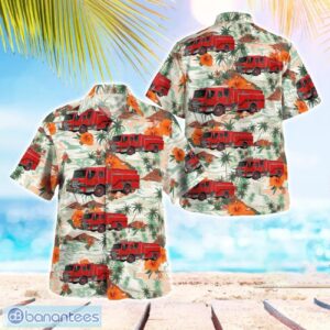 Kansas, Johnson County Fire Dist. 2 – Station 82 Hawaiian Shirt Product Photo 1