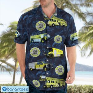 Missouri, St. Louis Fire Department ARFF Aloha Hawaiian Shirt Product Photo 4