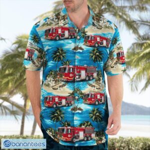 Fort Montgomery, New York, Fort Montgomery Fire District Hawaiian Shirt Product Photo 4