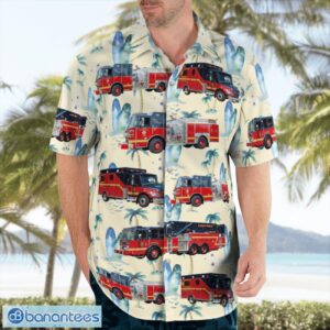 Elkhart, Indiana, Elkhart Fire Department Hawaiian Shirt Product Photo 4