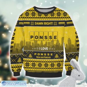 Ponsse Damn Right I Lover Ponsse Now And Forever 3D Ugly Christmas Sweater Christmas Gift Product Photo 2