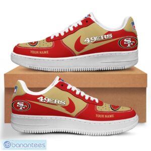 Personalized Name San Francisco 49ers Ultra Air Force Shoes Sport Gift Product Photo 1