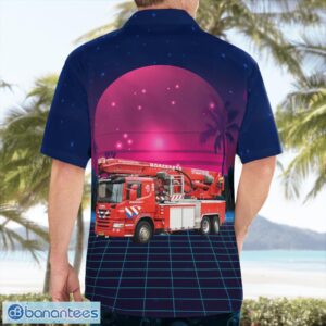 Haarlem, Netherlands, Brandweer Kennemerland Hawaiian Shirt Product Photo 2