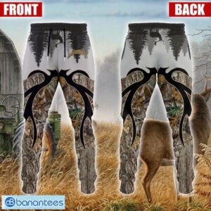 Los Angeles Chargers Custom Name Hunting Camo Style 3D Hoodie T-Shirt Sweatshirt Product Photo 5