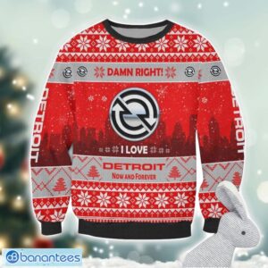 Detroit Diesel Damn Right I Lover Detroit Diesel Now And Forever 3D Ugly Christmas Sweater Christmas Gift Product Photo 2
