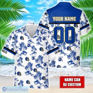 Coconut design Logo Los Angeles Team Hawaiian And Shorts All Printed Beach Set For Fans Custom Name Product Photo 1