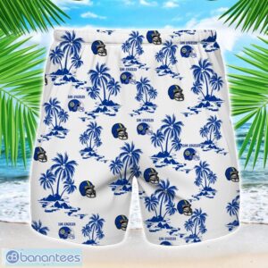 Coconut design Logo Los Angeles Team Hawaiian And Shorts All Printed Beach Set For Fans Custom Name Product Photo 2
