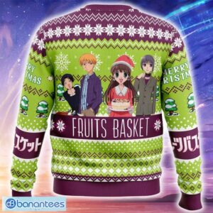 Merry Christmas Fruits Basket Ugly Christmas 3D Sweater Trending Holidays For Men Women Fans - Merry Christmas Fruits Basket Ugly Christmas Sweater_2
