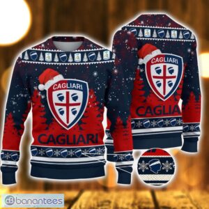 Cagliari Calcio Ugly Christmas Sweater Holiday Gift Ideas For Men And Women Product Photo 1