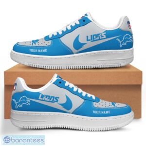 Personalized Name Detroit Lions Ultra Air Force Shoes Sport Gift Product Photo 1