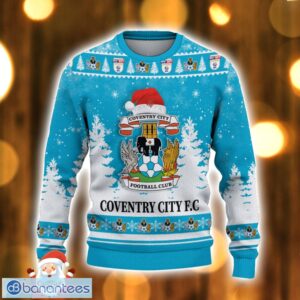 Coventry City F.C Ugly Christmas Sweater Holiday Gift Ideas For Men And Women Product Photo 2