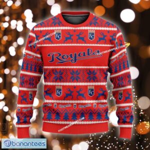 NEW Comfort Kansas City Royals Ugly Christmas Sweater Gift For Men And Women - MLB Kansas City Royals Ugly Christmas Sweater For Men And Women Photo 1
