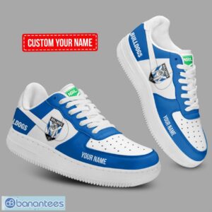 Canterbury-Bankstown Bulldogs Custom Name Personalized NRL Air Force 1 Shoes For Fans Product Photo 2