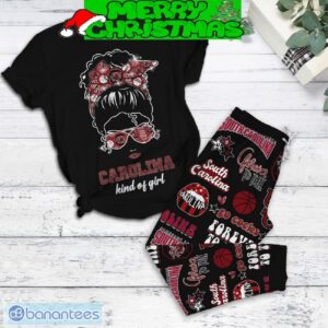 South Carolina Gamecocks Forever Girl Fleece Pajamas Set Gift Family - South Carolina Gamecocks Forever Girl Fleece Pajamas Set-1