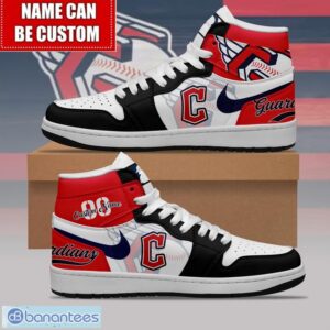 Cleveland Guardians Custom Name Number Limited Air Jordan Hightop Shoes JD1 Sneakers Product Photo 1