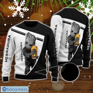 Tequila Herradura And Baby Groot All Over Print 3D Sweater For Men And Women Product Photo 1