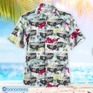 Rhode Island State Police Chevrolet Tahoe Aloha Hawaiian Shirt Product Photo 2