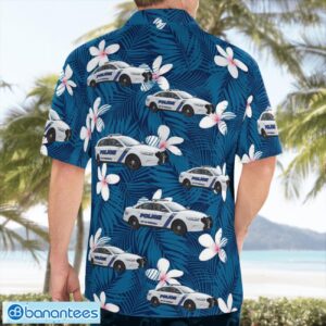 New York, City of Peekskill Police Car Aloha Hawaiian Shirt Product Photo 2