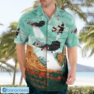 Los Angeles County Fire Department Boeing CH-47D Chinook Helitanker Beach Hawaiian Shirt Summer Gift Product Photo 3