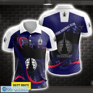 Falkirk F.C. 3D Polo Shirt Special Gift For Fans Holiday Gift Product Photo 1