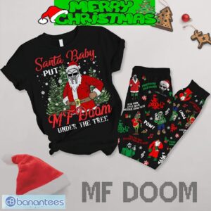 Mighty Doom Under The Christmas Tree Fleece Pajamas Set Men Women For Fans - Mighty Doom Under The Christmas Tree Fleece Pajamas Set-2