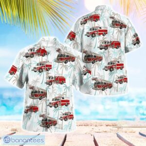 Bennington, Bennington County, Vermont, Bennington Fire Department Hawaiian Shirt Product Photo 1