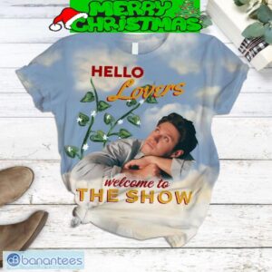 Niall Horan Hello Lovers Welcome To The Show Fleece Pajamas Set All Over Print Christmas Gift - Niall Horan Hello Lovers Welcome To The Show Fleece Pajamas Set-2