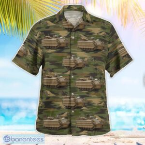 United Kingdom, British Army, FV430 Mk3 Bulldog Hawaiian Shirt Product Photo 2