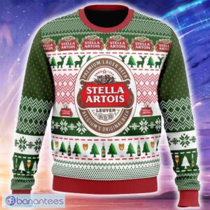 Stella Artois Ugly Christmas Sweater Trending Holidays For Men Women Fans - Stella Artois Ugly Christmas Sweater_1