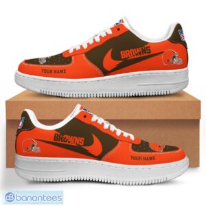Personalized Name Cleveland Browns Ultra Air Force Shoes Sport Gift Product Photo 1