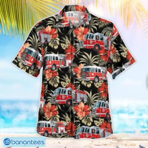 Daytona Beach Fire Department, Florida Hawaiian Shirt Beach Summer Gift Product Photo 3