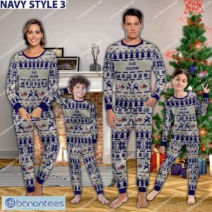 US Coast Guard H-65 Dolphin H65 USCG Ugly Christmas Aircraft Pajamas Set Family Army Gift - US Coast Guard H-65 Dolphin H65 USCG Aircraft Pajamas Set Family Photo Navy