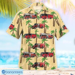 Florida, Clay County Fire Rescue Aloha Hawaiian Shirt Product Photo 3