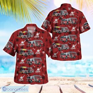 Tamarac, Broward County, Florida, Tamarac Fire Department Beach Shirt For Team Product Photo 1