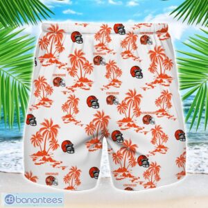 Coconut design Logo Cincinnati Team Hawaiian And Shorts All Printed Beach Set For Fans Custom Name Product Photo 2