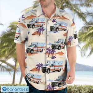 Spartanburg, South Carolina, Spartanburg EMS Hawaiian Shirt Beach Shirt For Men And Women Product Photo 4