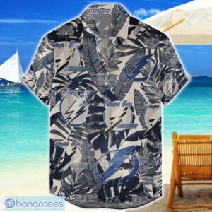 Tampa Bay Lightning 3D Hawaiian Shirt Retro Logo Revolution NHL New Design Summer Gift For Men Women Product Photo 1
