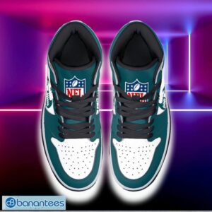 Philadelphia Eagles Air Jordan Hightop Shoes New Custom Name For Fans Gift Sneaker - Philadelphia Eagles Air Jordan Hightop Shoes Photo 6