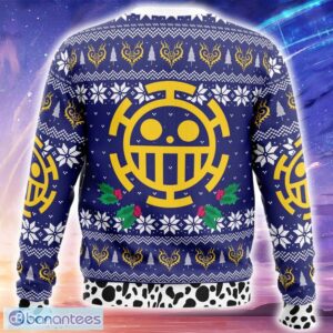 Trafalgar Law Christmas One Piece Knitted Christmas Sweater Trending Holidays For Men Women Fans - Trafalgar Law Christmas One Piece Ugly Christmas Sweater_2