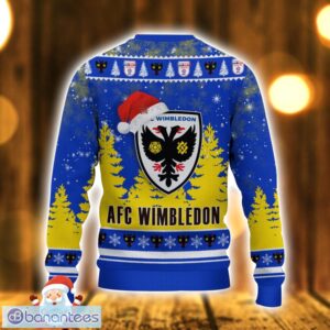 AFC Wimbledon Ugly Christmas Sweater Holiday Gift Ideas For Men And Women Product Photo 3