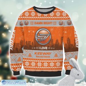 Keeway Damn Right I Lover Keeway Now And Forever 3D Ugly Christmas Sweater Christmas Gift Product Photo 2