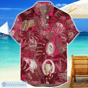 Queensland Reds Hawaiian Retro Logo Super Rugby Aloha Hawaiian Shirt For Men And Women Product Photo 1
