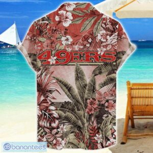 San Francisco 49ers Tropical Skull Halloween 3D Hawaiian Shirt For Men Women NFL Fans Product Photo 2