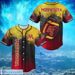 NACC Minnesota Golden Gophers Logo Design For Fans Baseball 3D Shirt Jersey Shirt Product Photo 1