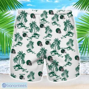 Coconut design Logo New York Team Hawaiian And Shorts All Printed Beach Set For Fans Custom Name Product Photo 1