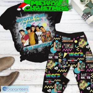 NKOTB I’m Not Old I’m Vintage True Fan Fleece Pajamas Set Christmas For Family - NKOTB I’m Not Old I’m Vintage True Fan Fleece Pajamas Set-4