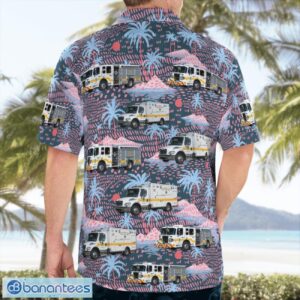 Linthicum Heights, Anne Arundel County, Maryland, Linthicum Volunteer Fire Company 32 Hawaiian Shirt Product Photo 2