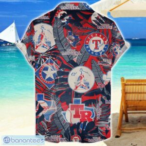 Texas Rangers 3D Hawaiian Shirt Retro Logo Revolution MLB New Design Summer Gift For Men Women Product Photo 2
