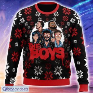 The Gorillaz Boys The Boys Ugly Christmas Sweater Trending Holidays For Men Women Fans - The Gorillaz Boys The Boys Ugly Christmas Sweater_1