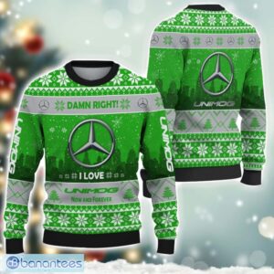 Unimog MB Damn Right I Lover Unimog MB Now And Forever 3D Ugly Christmas Sweater Christmas Gift Product Photo 1